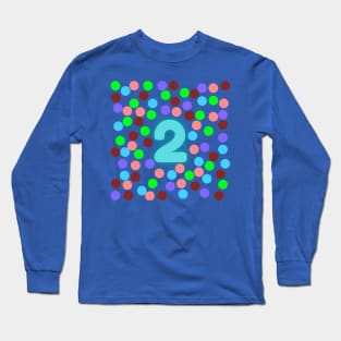 2 Number Long Sleeve T-Shirt